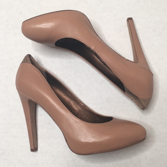 Sam Edelman Shoes - Sam Edelman Yasmine Nude Heels Size 7